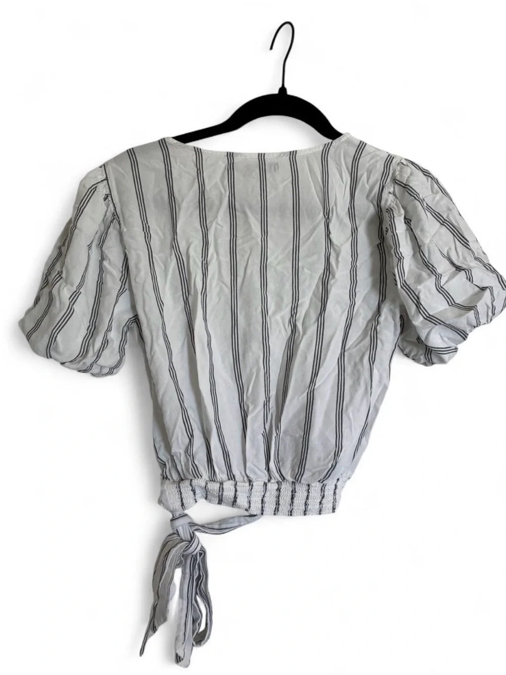 Abercrombie & Finch Viscose Wrap Crop Small